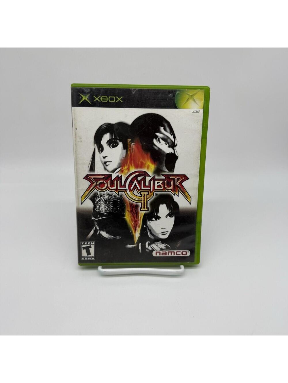 Soul Calibur 2 Microsoft Xbox CIB Complete Tested Working